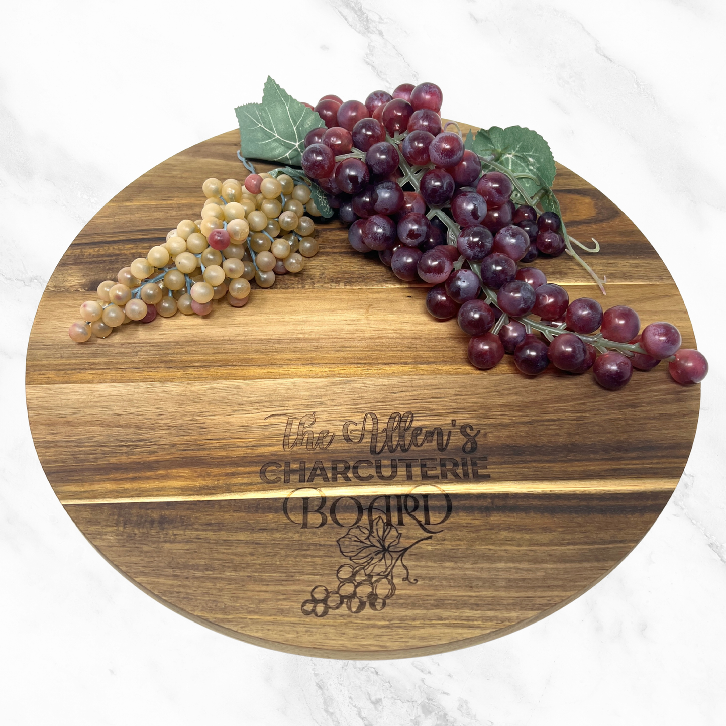 Engraved Swivel Charcuterie Board