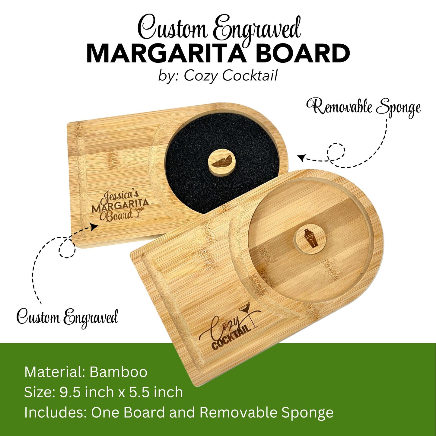 Engraved Margarita Board