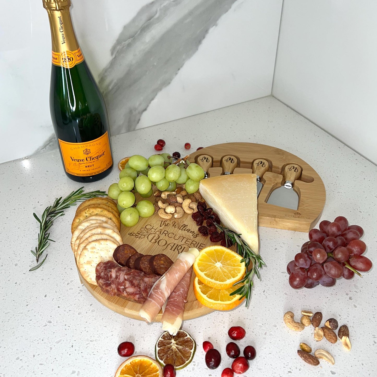 Engraved Charcuterie Board
