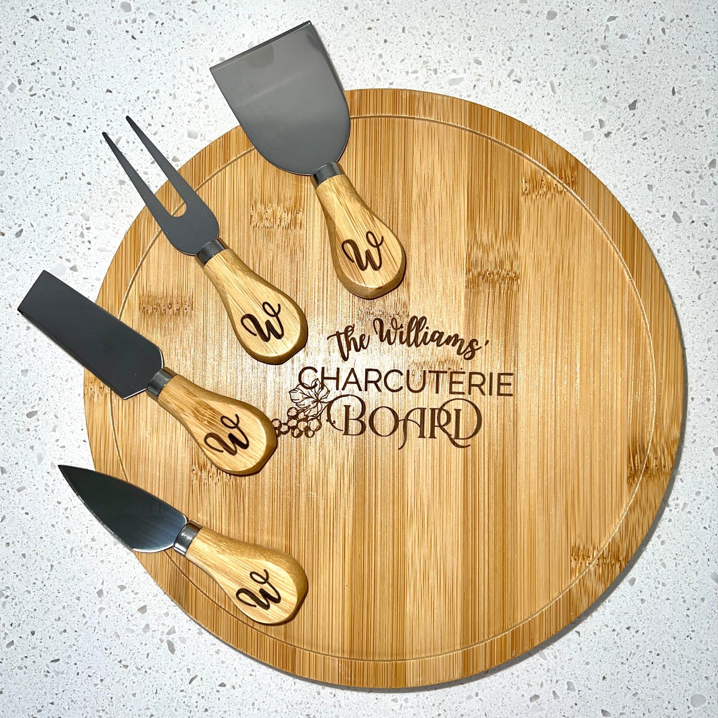 Engraved Charcuterie Board