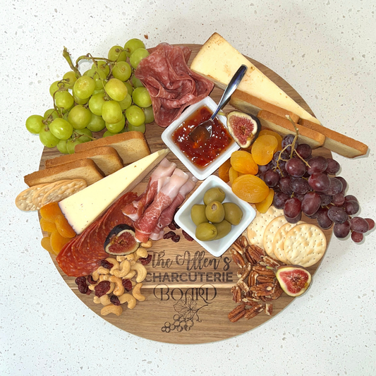 Engraved Swivel Charcuterie Board